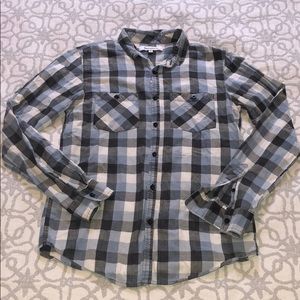 Smooth Co. Plaid Button Down Shirt
